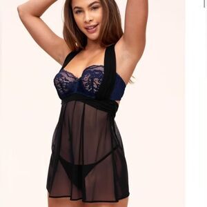 Adore Me Women's Ove Babydoll Lingerie